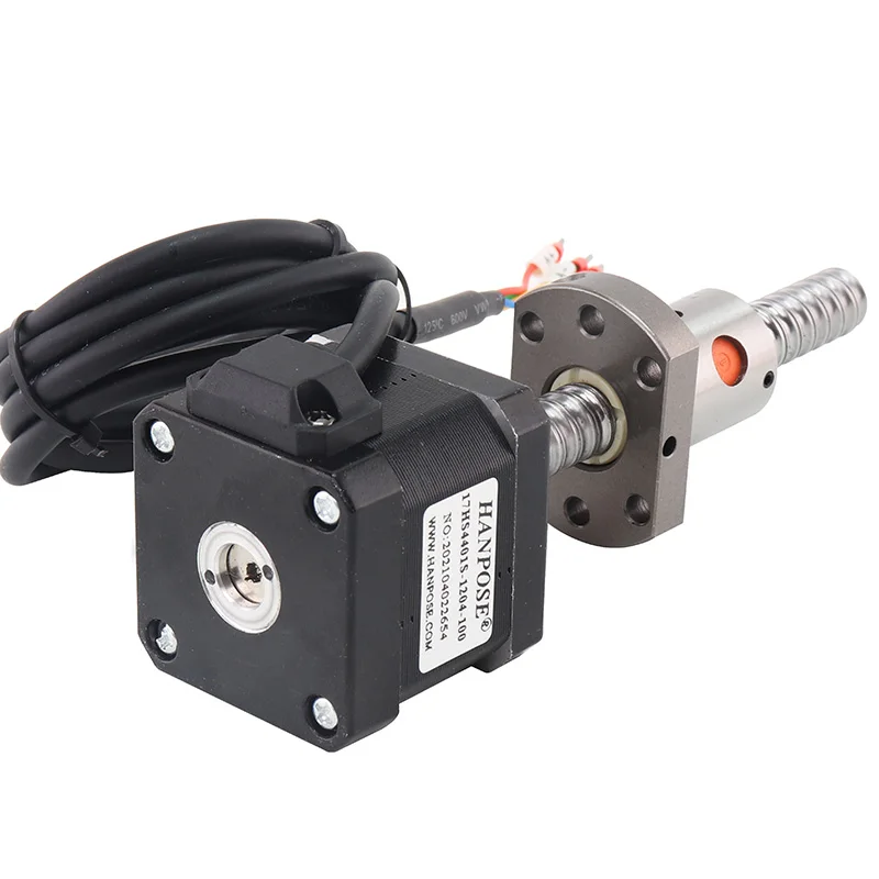 Nema17 шариковый винт шаговый двигатель 17HS4401S 1.7A ШВП SFU1204 для станка с ЧПУ 3D принтер 4