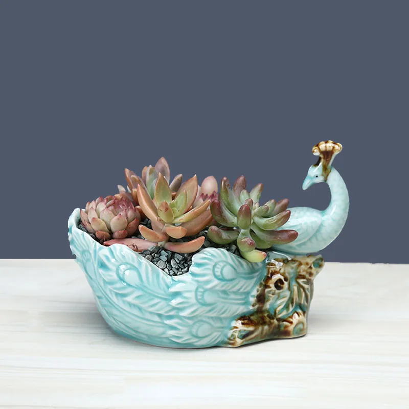 Сказочное украшение для сада горшки цветов суккулентов цветочный горшок