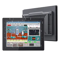 18.5 inch embedded mini tablet computer with capacitive touch screen wall-mounted industrial all-in-one PC with WiFi 1366*768