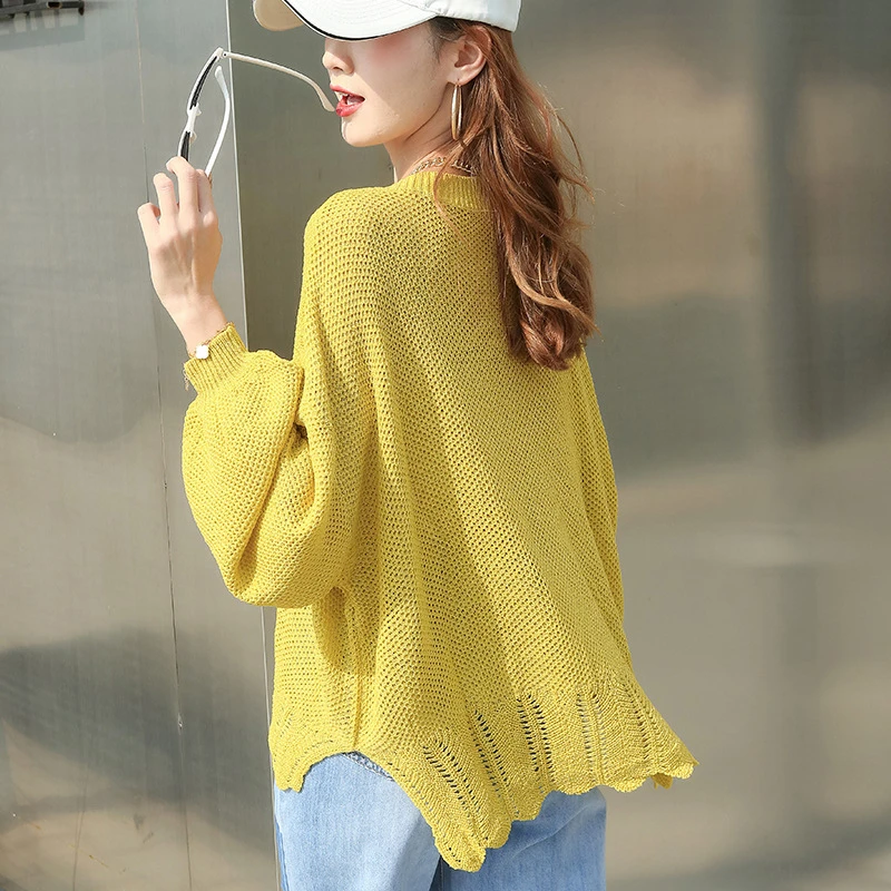 Max LuLu 2020 Autumn Fashion Chinese Womens V Neck Pullovers Ladies Embroidery Casual Sweaters Loose Oversized Knitted Jumpers | Женская