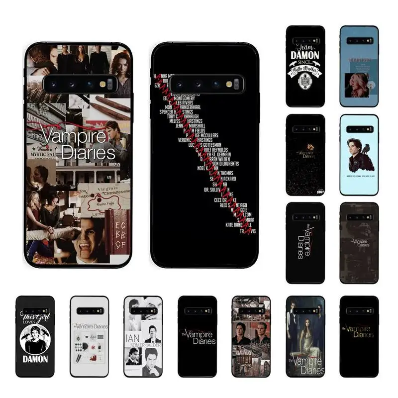 

Yinuoda The Vampire Diaries Luxury Soft Phone Case For Samsung Galaxy S10 Plus S10E S20 UlTRA S7 S8 S9 Plus S10lite S20 plus