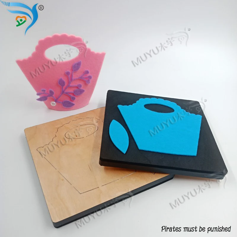 Глубокий розовый мешок DIY деревянная форма высечки вырезанные аксессуары деревянные высечки Regola Acciaio die Misura, MY
