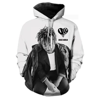 rapper juice wrld 3d printed hoodie sweatshirts men women 2021 fashion casual pullover hip hop streetwear oversized hoodies