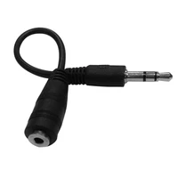 3 5mm male to 2 5mm female audio adapter cable for xbox one stereo chat controller adapter cable for turtle beach gaming headset