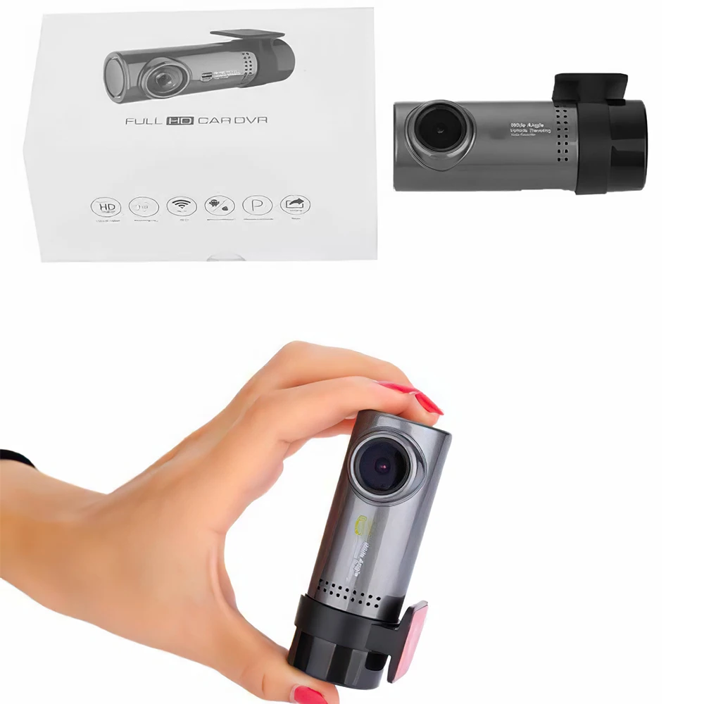auto camara mini hidden hd 1280p car dash cam front rear camera dvr detector with wifi fhd video recorder 24h parking monitor free global shipping