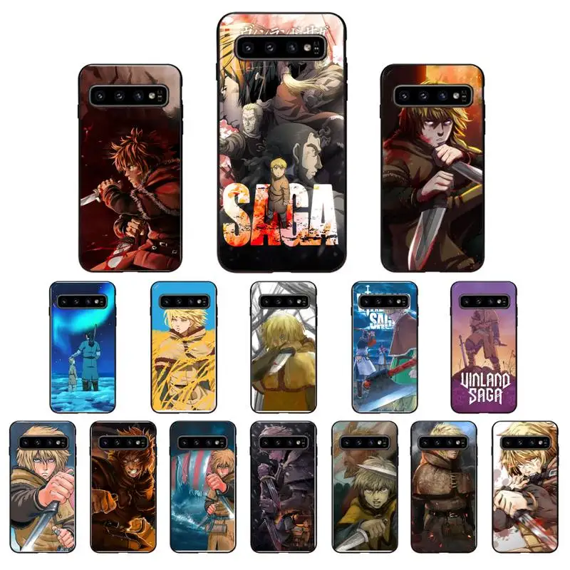 FHNBLJ VINLAND Сага аниме мягкий чехол для телефона Samsung Galaxy S6 S6edge Plus S7 S7edge S8 S9 S10