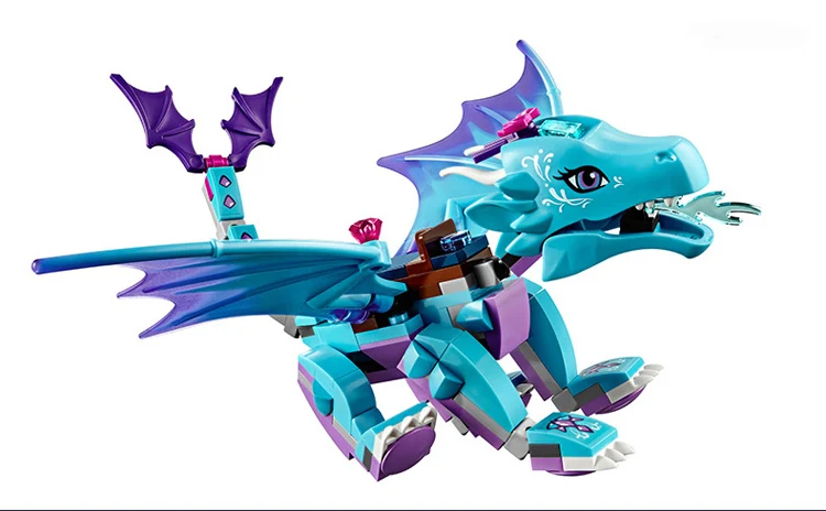 Новинка сказочные эльфы водный дракон приключения 10500 строительные блоки