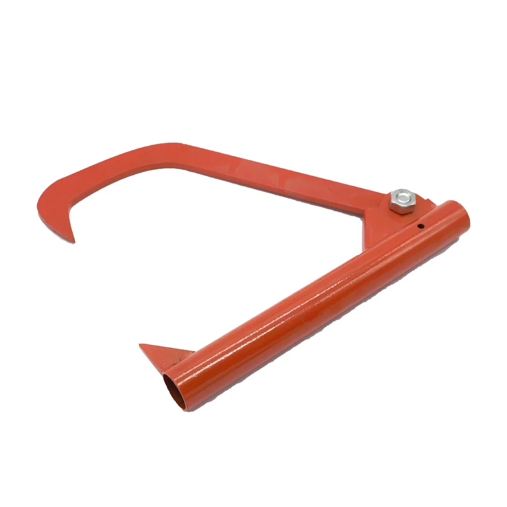 

Roller Felling Lever Garden Tools Transport Felling Lever Lifter Roller Tool Steel Logging Cant Hook with Wooden Shaft