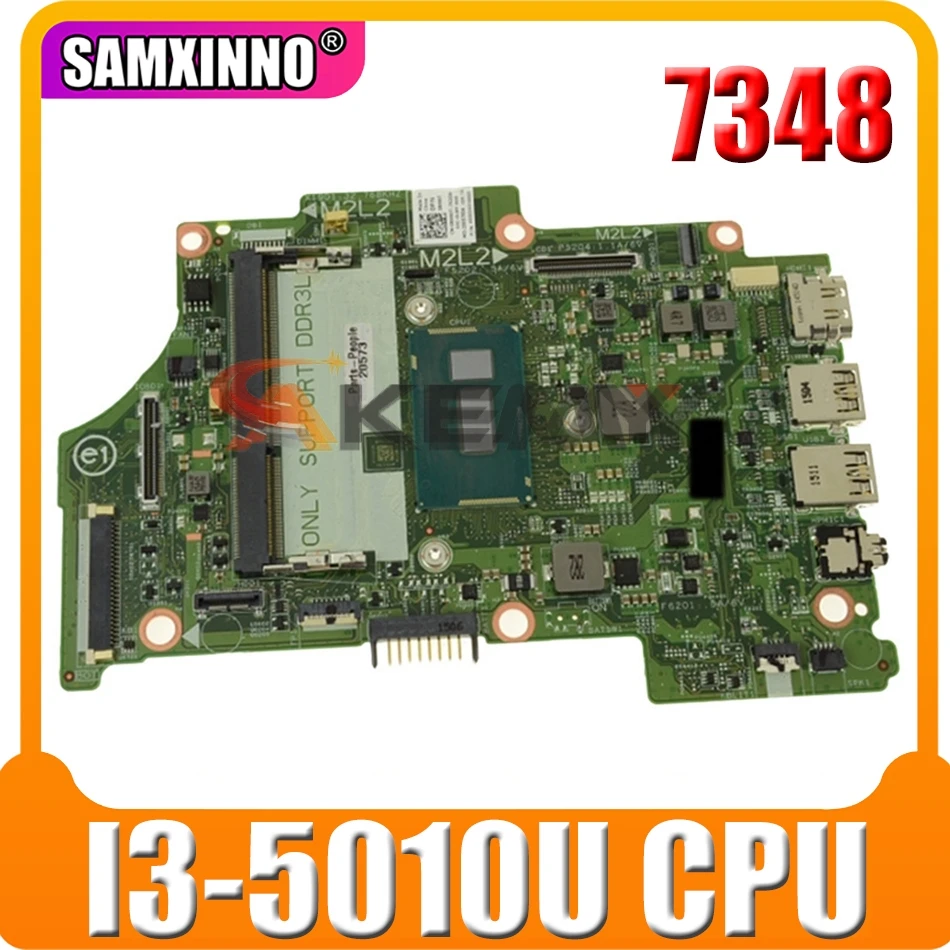 

Original Laptop motherboard For DELL Inspiron 7348 I3-5010U Mainboard CN-0NDV1M 0NDV1M 13321-1 SR23Z DDR3