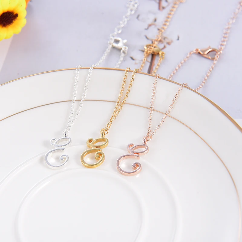 

Tiny Monogram E Letter Bracelet Initials Text Character Gift for Girls Simple E Name Charm Chain Bracelet Jewelry