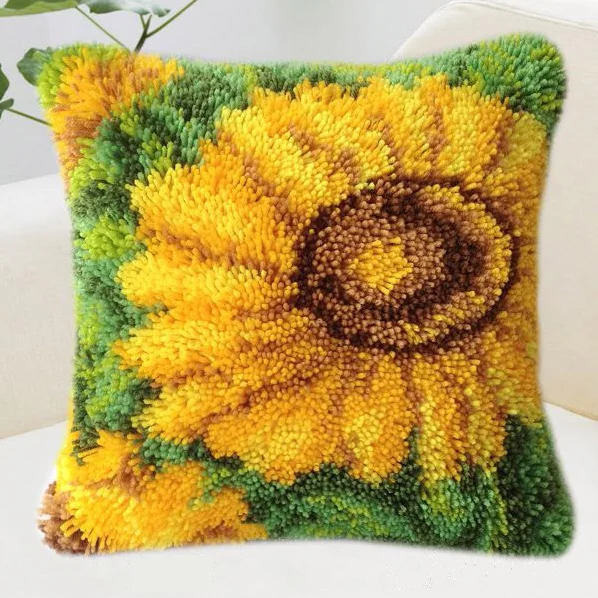 Наборы для вышивания крестиком подушек для декора дома, нити, иглы и другие материалы включены.