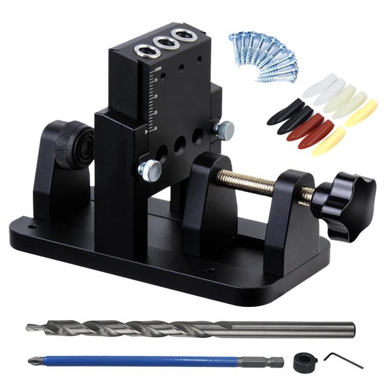 Направляющая для сверления отверстий регулируемый Карманный джиг с наклонной