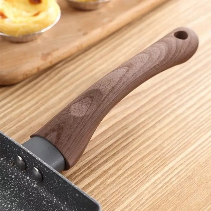 

Aluminum Alloy Jade Burned Frying Pan Non-stick Pan Stainless Steel Smoke-free Pan Open Flame Induction Cooker Kitchen Household