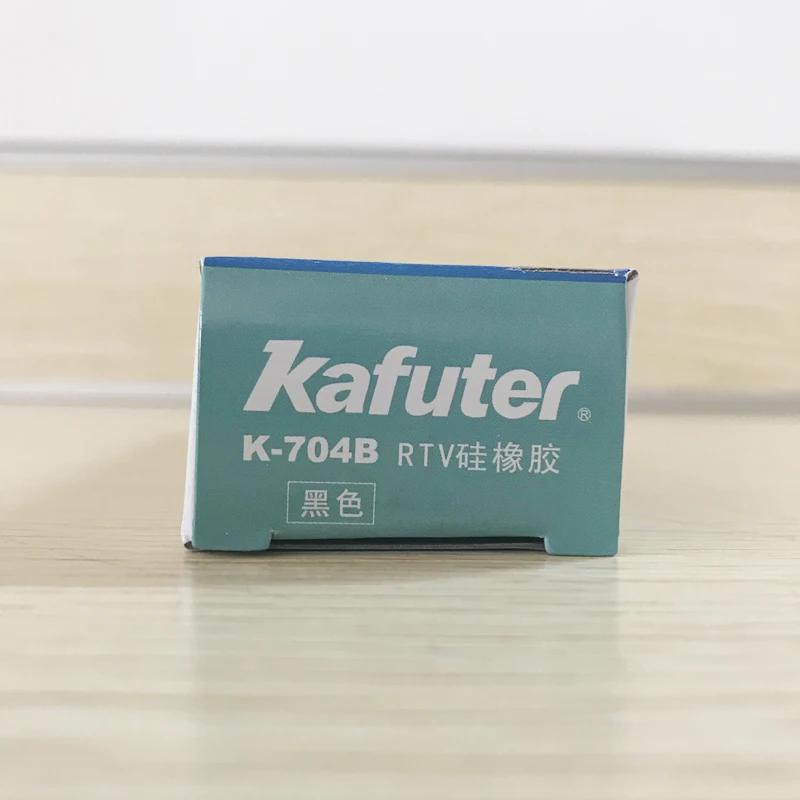 Kafuter 45 г 704B черный силиконовый резиновый водонепроницаемый изоляционный силиконовый уплотнительный клей фиксированный ремонтный клей для ламп