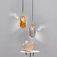 new modern glass ball pendant lights fixture bedside kitchen dining room lighting bedroom home decor luminaire suspension