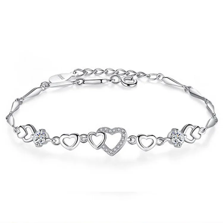 

LB2035 Women's Chain Bracelet 925 Silver Fashion Jewelry