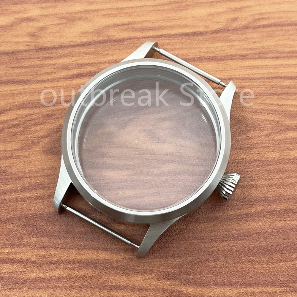 Сапфировое стекло corgтело 42 мм запчасти для часов DIY ETA 6497 6498 Seagull ST3600 ST3620 ручной