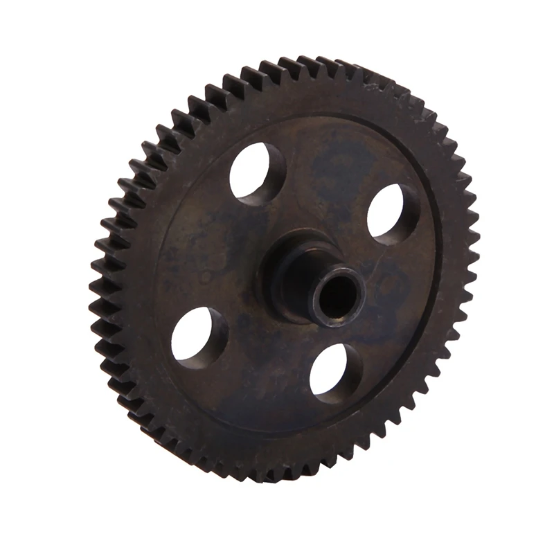 

2 Set RC Car Part: 1 Set Metal Spur Diff Main Gear 62T Reduction Gear 0015 & 1 Set Rear Front Differential