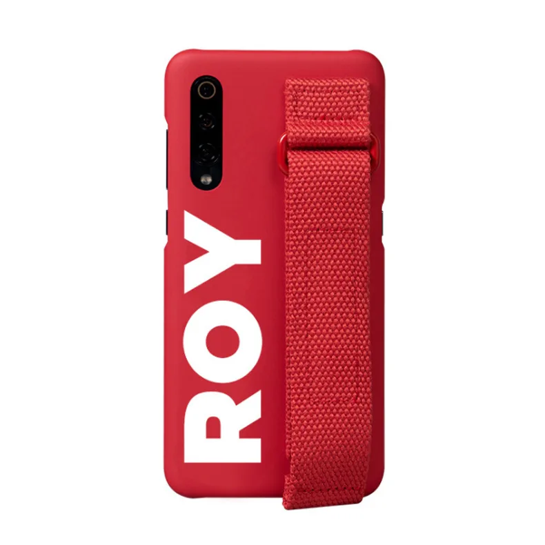Официальный жесткий чехол из поликарбоната для xiaomi redmi note 8 pro ремешок на запястье