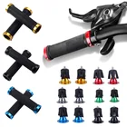 Велосипедные ручки Mtb, велосипедная ручка, Торцевая Крышка, Резиновые Нескользящие велосипедные ручки Bmx, рукоятки и заглушки s