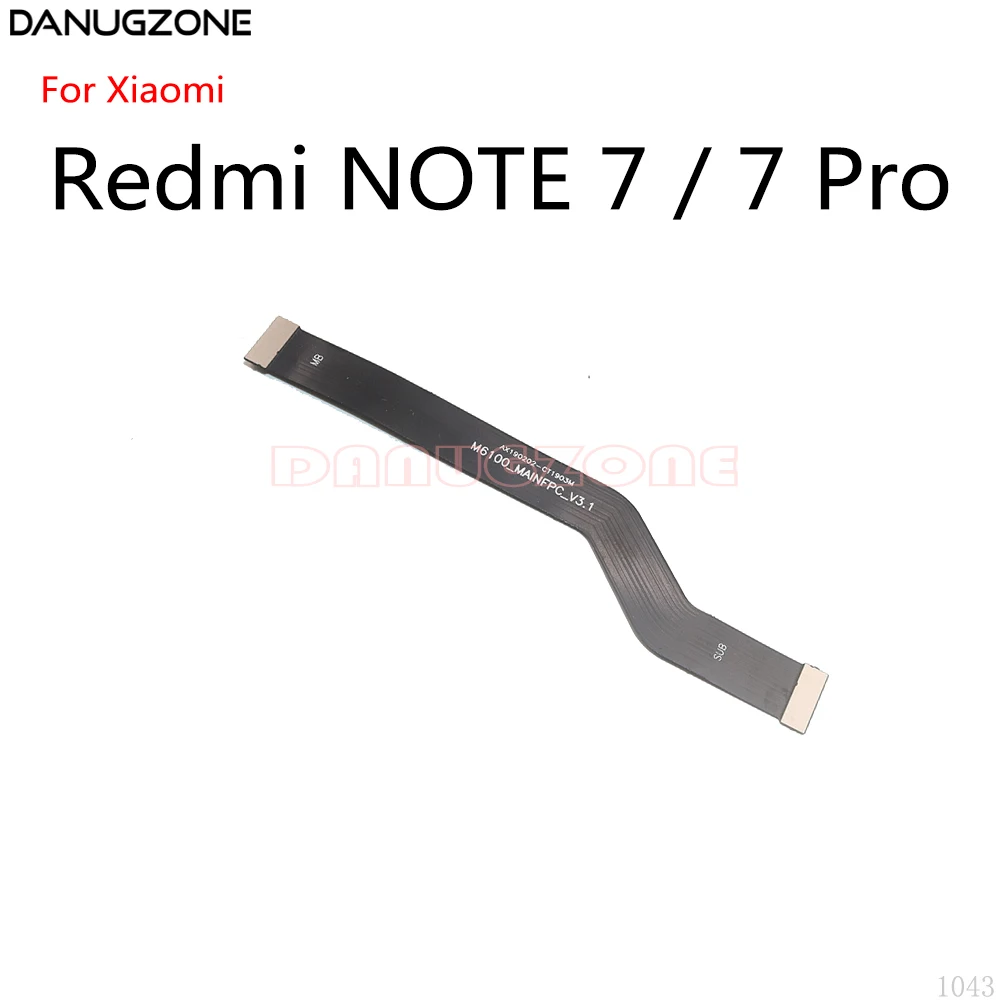 30 шт./лот для основной платы Xiaomi Redmi Note 7 / NOTE PRO гибкий кабель материнская плата с ЖК