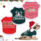 Рождественская Одежда для собак, рубашка для собак, рубашки для щенков, рубашка с принтом для средних собак, для маленьких собак, одежда для косплея, одежда для щенков