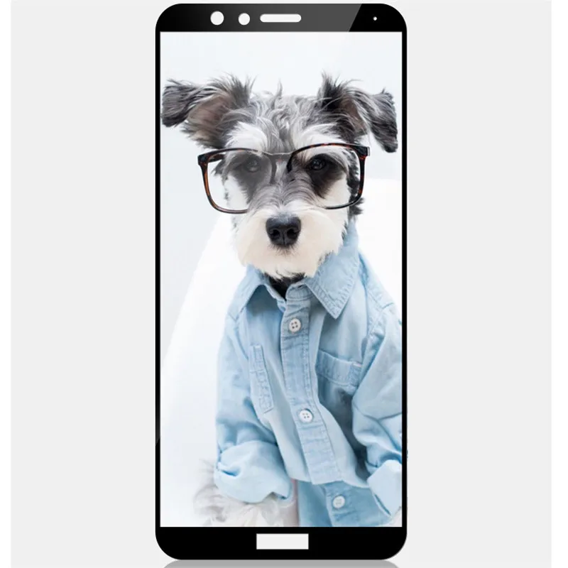 Защитное стекло YKSPACE 2.5D для Huawei Honor 7X/7 X/9H закаленное черная белая Золотая защитная