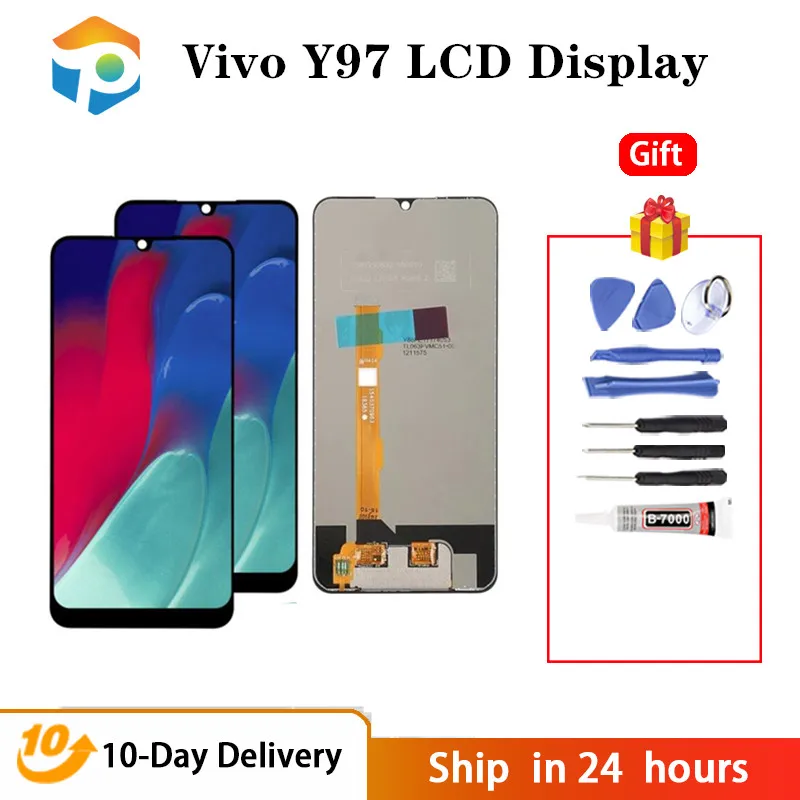 Проверенный AAA для Vivo Y97 ЖК-дисплей Стандартная замена V11 V11i 6 3 дюймов | Мобильные