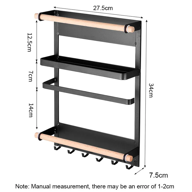 Магнитный Кухонный органайзер магнитный держатель для бумажных полотенец