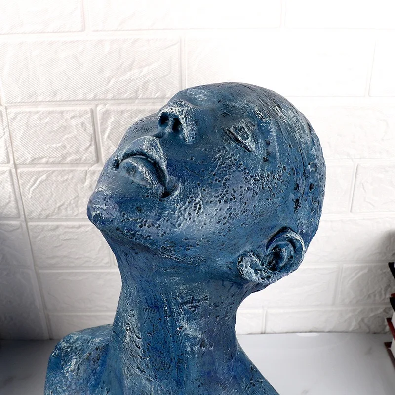 Nordic Abstract Figure Sculpture Resin Accessories Hotel Lobby Table Figurines Crafts Home Livingroom Statue Ornament Decoration | Дом и сад