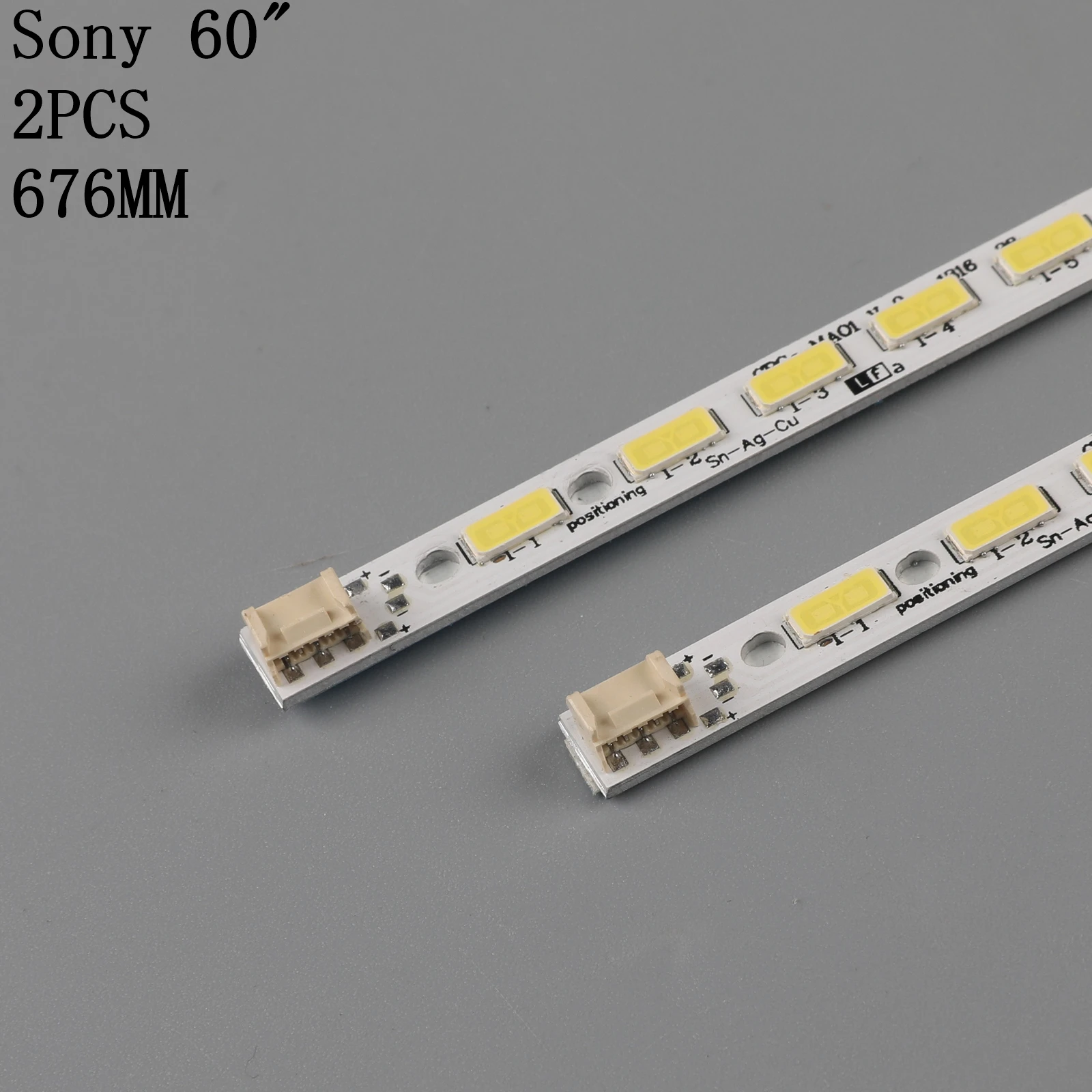 2pcs/set LED bar For Sharp LE60A5000 LC-60LE640U LC-60C6400U LCD-60NX550A LCD-60NX255A LCD-60LX540A 60LX640A 60LX750A LE60A5000