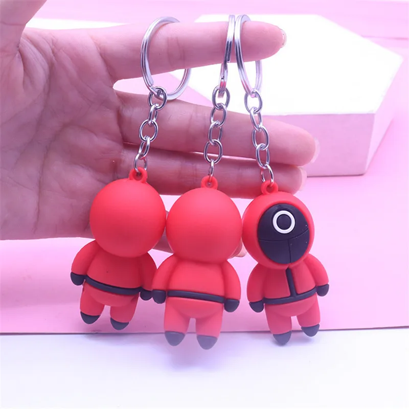 Креативные Подвески в виде солдатиков из серии мерцание 3d мини-кукла брелок для