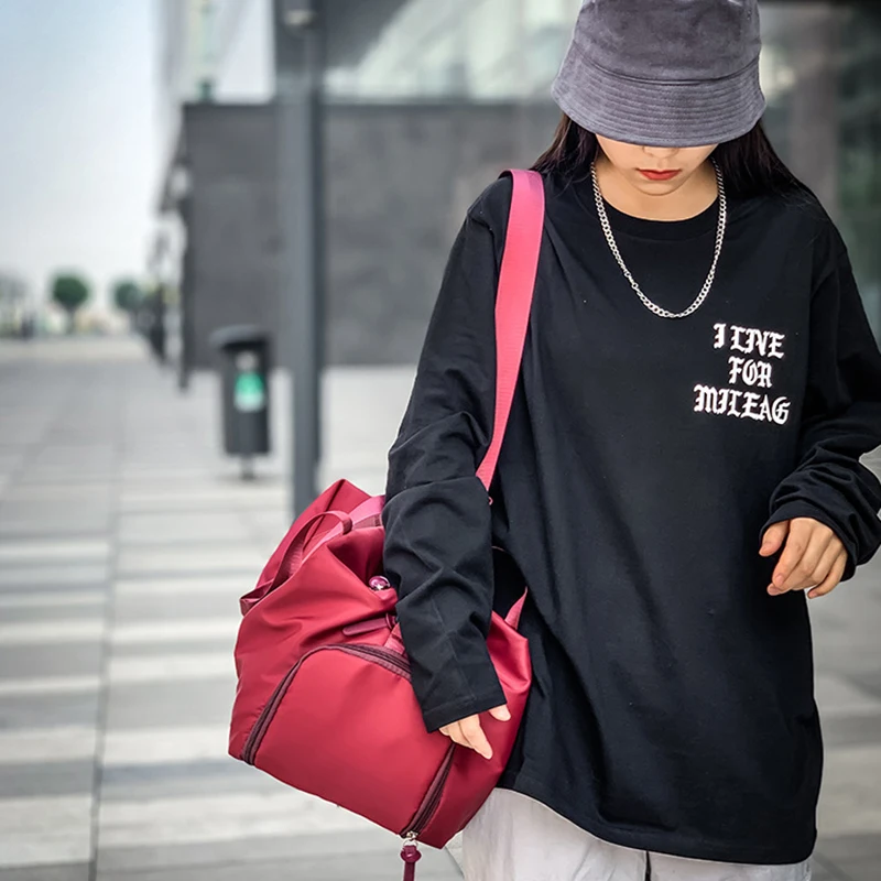 Gym Bags Men Women Fitness With Shoe Compartment Training Backpack Waterpoof Sports Bag Travelling Yoga Handbag