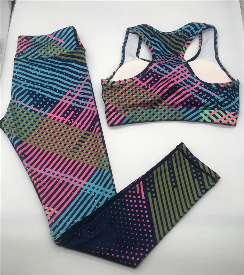 

Gym 2 Piece Set Workout Clothes for Women Sports Bra and Leggings Set Sports Wear for Women Gym Clothing Athletic Yoga Set
