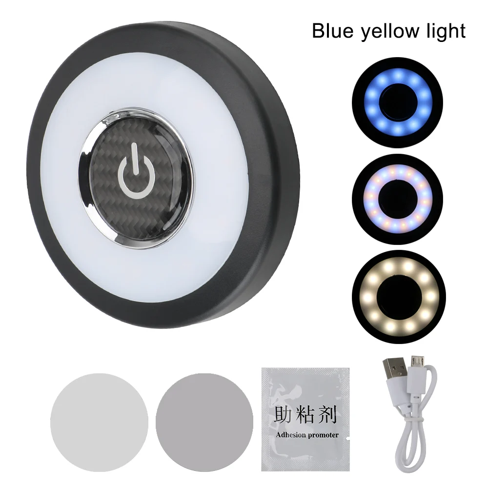 

Magnetic LED Night LED Car Interior Reading Light Square Dome Vehicle Indoor Ceiling Lamp Car Backseat Ceiling Roof Light Kits