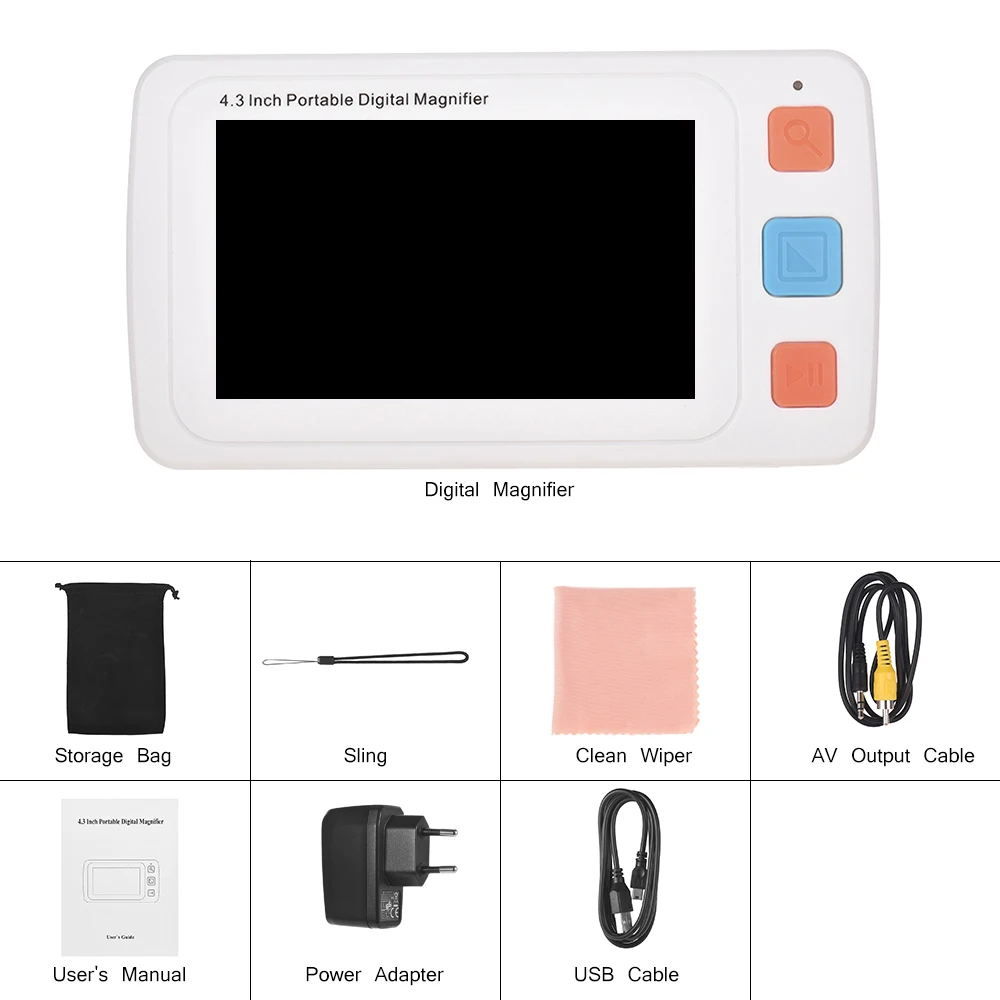 4 3 дюймовый портативный цифровой видеопроектор цветной ЖК-дисплей экран для