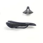 Сверхлегкое полностью карбоновое седло для велосипеда MTB, гоночное сиденье, волнистое седло для шоссейного велосипеда для мужчин, циклическое сиденье, коврик, велосипедные запасные части