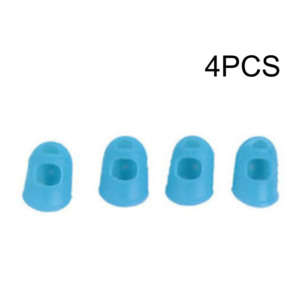 

Silicone Finger Protector Thumb Ukulele 4Pcs Accessories Blue Fittings