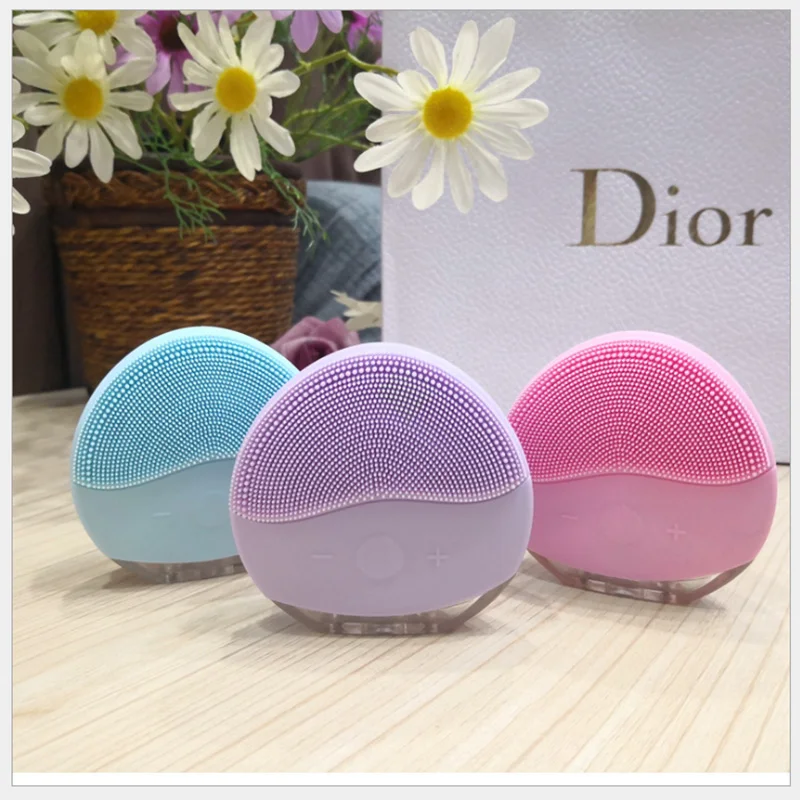 Powerd Очищающая щетка для лица foreo Silicone Sonic Cleaner Глубокая чистка пор