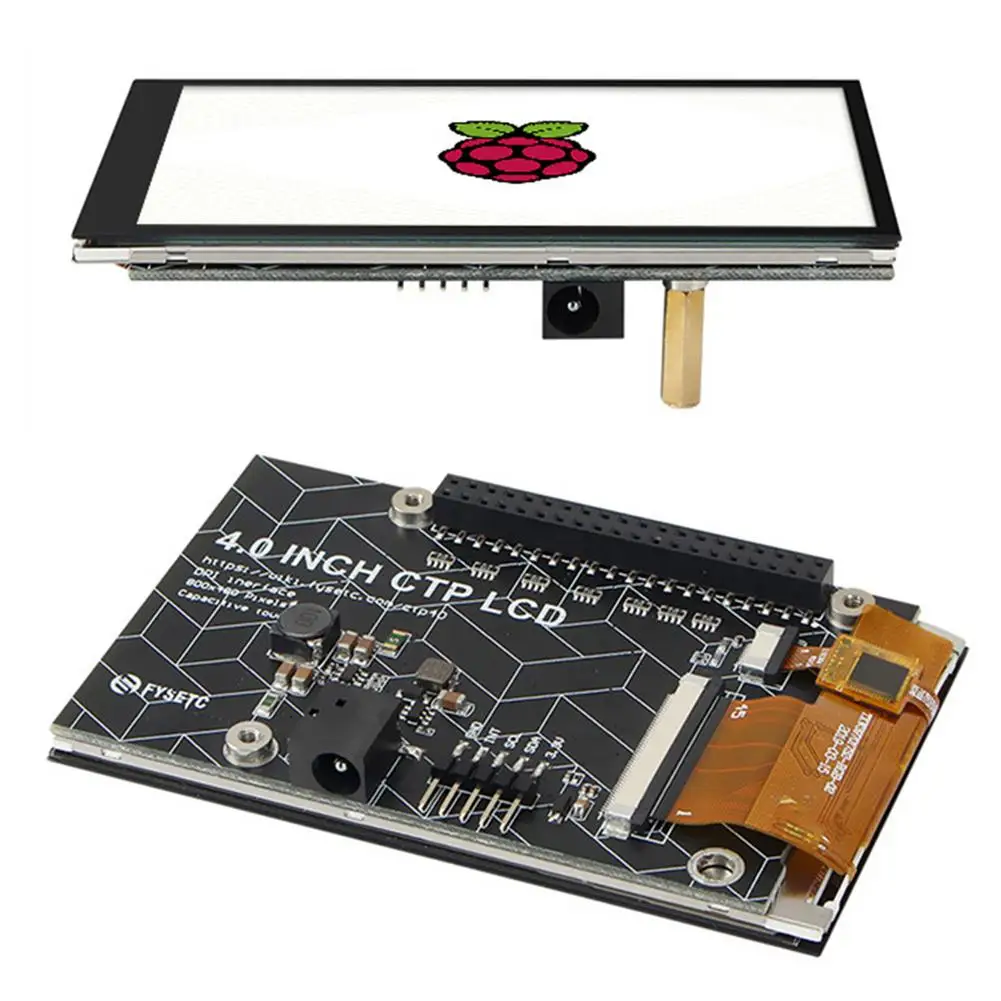 Экран 4 0 дюйма IPSTouch интерфейс DPI HD дисплей для Raspberry Pi 3 DC-5V/3A экран дисплея 3B/3b +/4B -