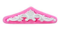 1pc diy flower lace silicone cake molds baby birthday fondant cake decorating tools chocolate candy clay moulds ftm417