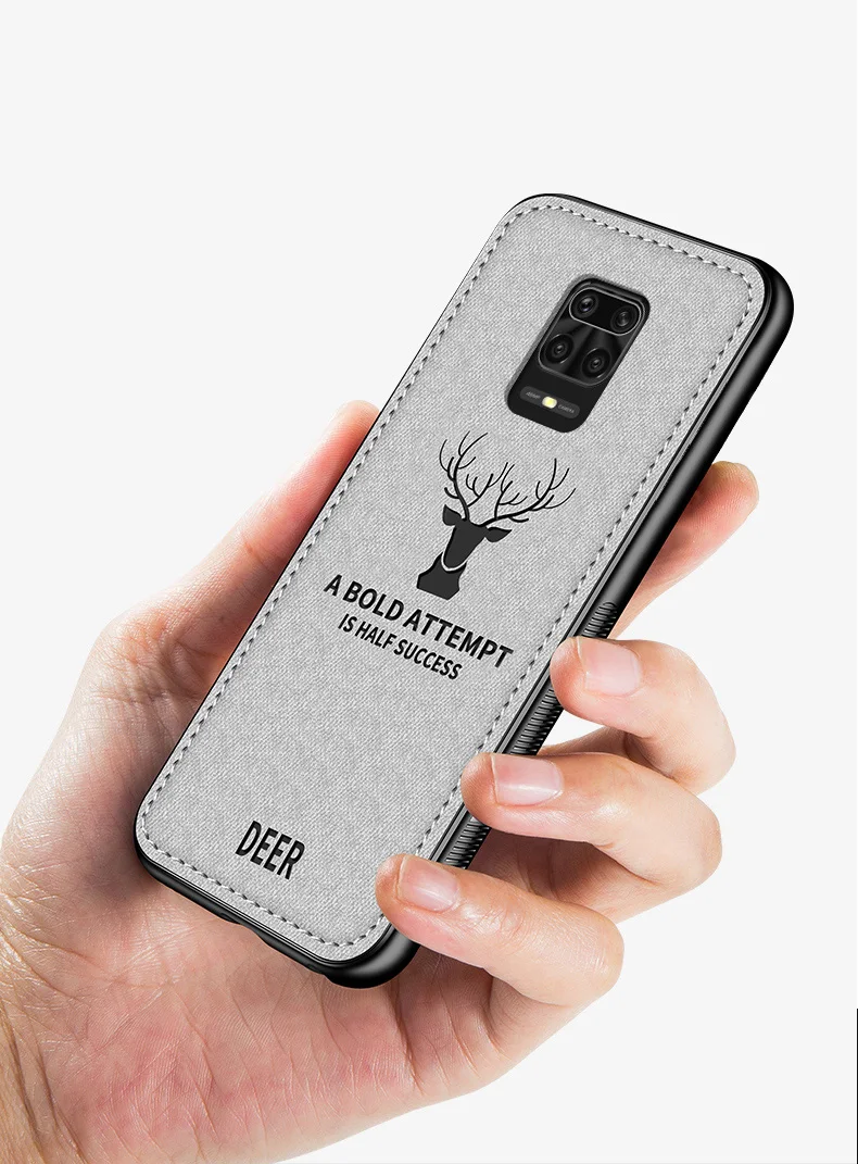 Ткань олень ткань матовый чехол для Xiaomi Redmi Note 9S Note9s Pro MAX Mi 8 9 10 SE A1 A2 A3 CC9 2 3 Mix2 F1 Poco X3