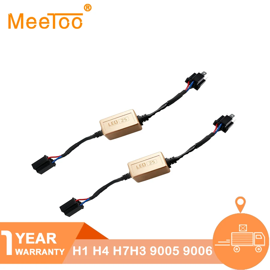2 шт. светодиодный резистор декодер Canbus 9 36 в H7 H3 H1 H4 9005 9006|Аксессуары для фар авто| |