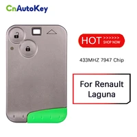 cn010003 aftermarket for renault laguna card key 2 buttons car remote 433mhz 7947 chip