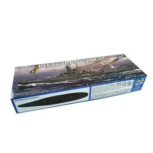 

US Stock 1/700 Trumpeter USS South Dakota BB-57 US Navy 05760 Battleship1945 TH05299-SMT2