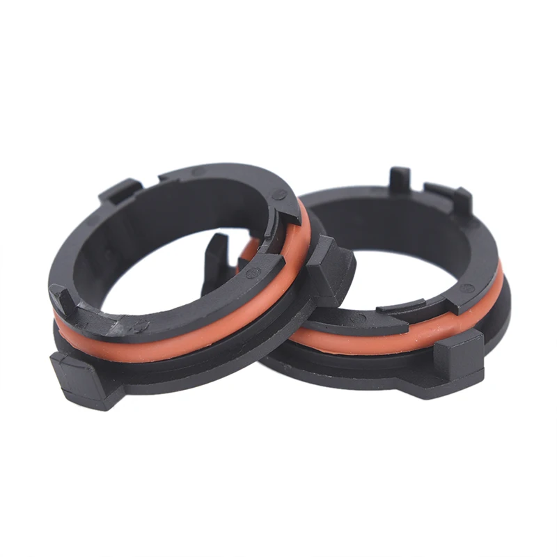 

New 2pcs Car model LED Headlight Bulbs Holder Adapter Lamp Base Led Front Headlight Kit H7 Adapter