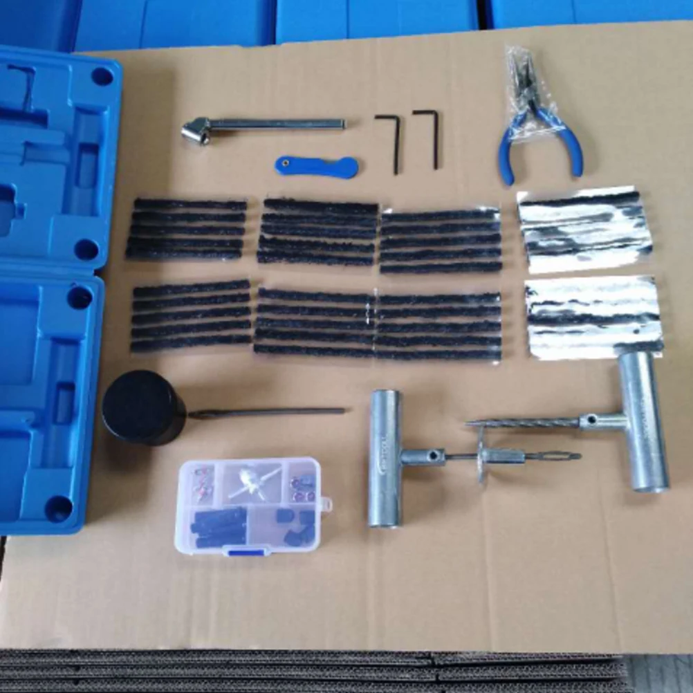 67 шт. набор для ремонта проколов шин металлический сверхмощный Набор замены