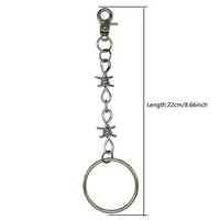keychains pant jean rock punk trousers hipster keychain hip hop kpop accessories