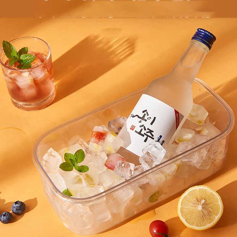 Креативная силиконовая форма для льда сделай сам с крышкой утолщенная коробка