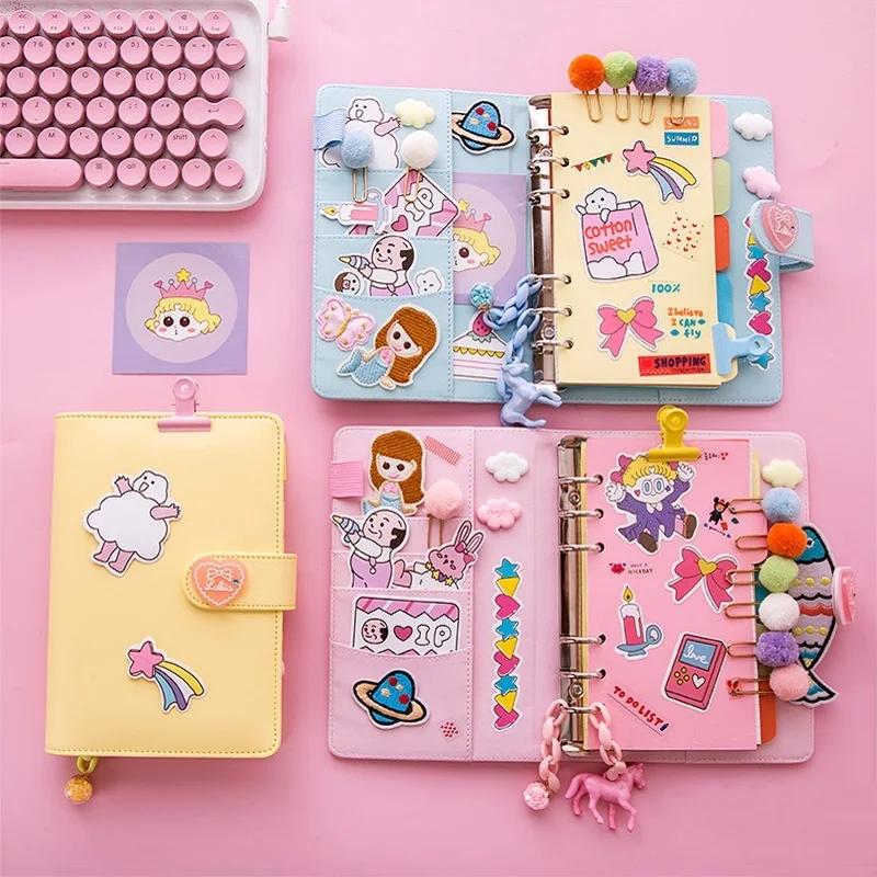 Набор для ежедневника Sharkbang A6 из искусственной кожи спиральный блокнот